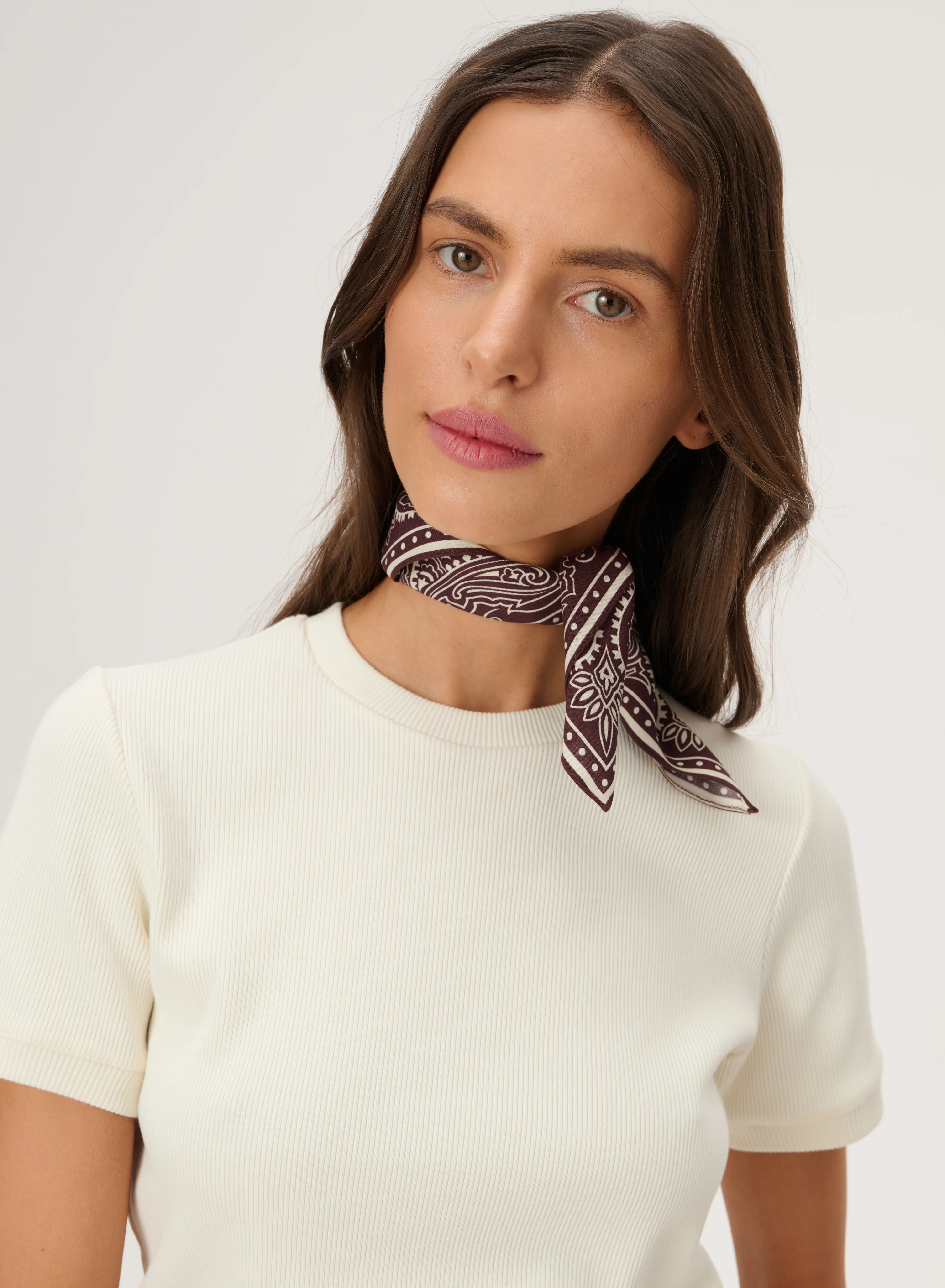 Bandana Mini Burgundowa - Image 3
