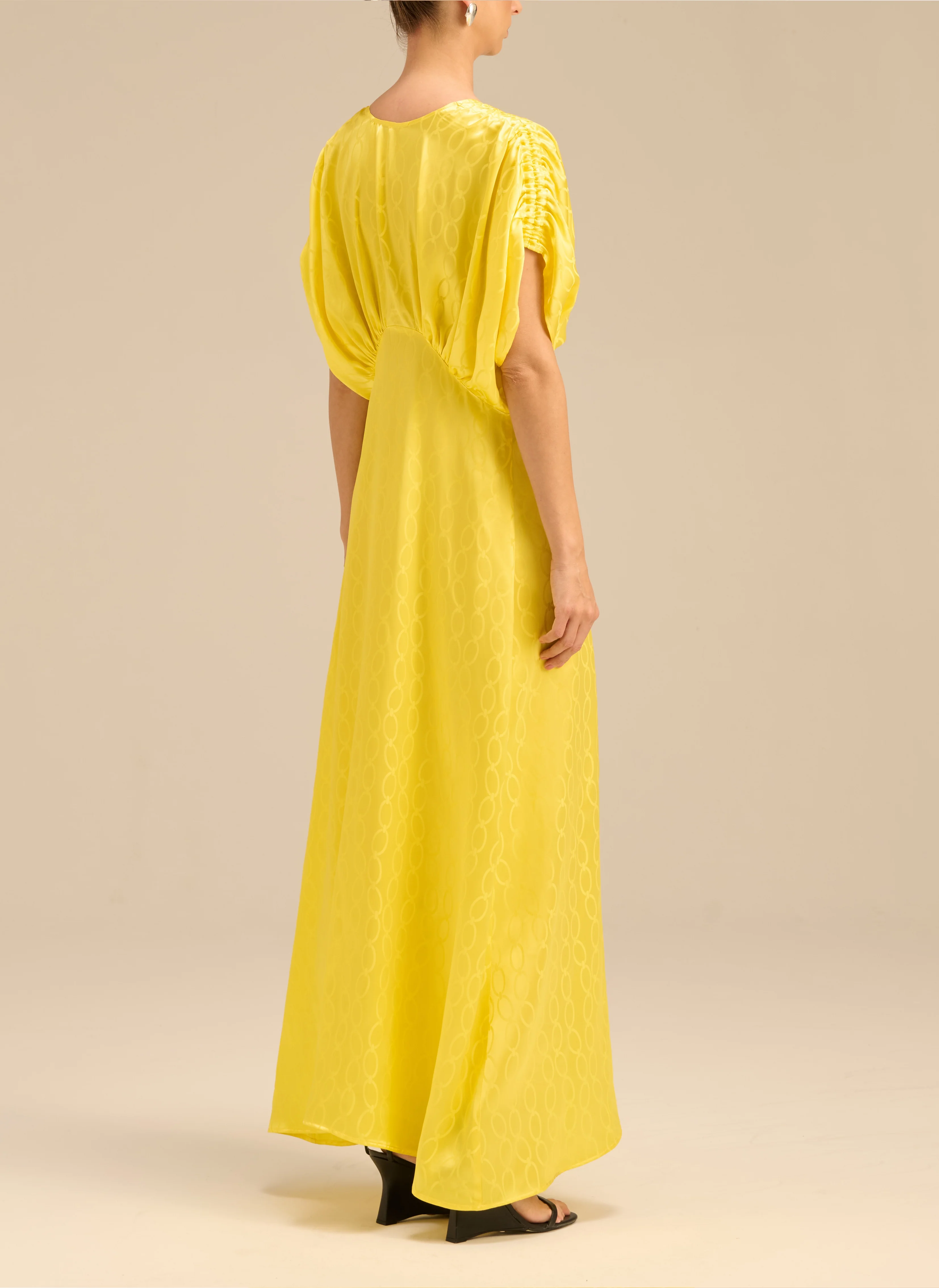 Sukienka Maeve maxi Żółta - Image 3