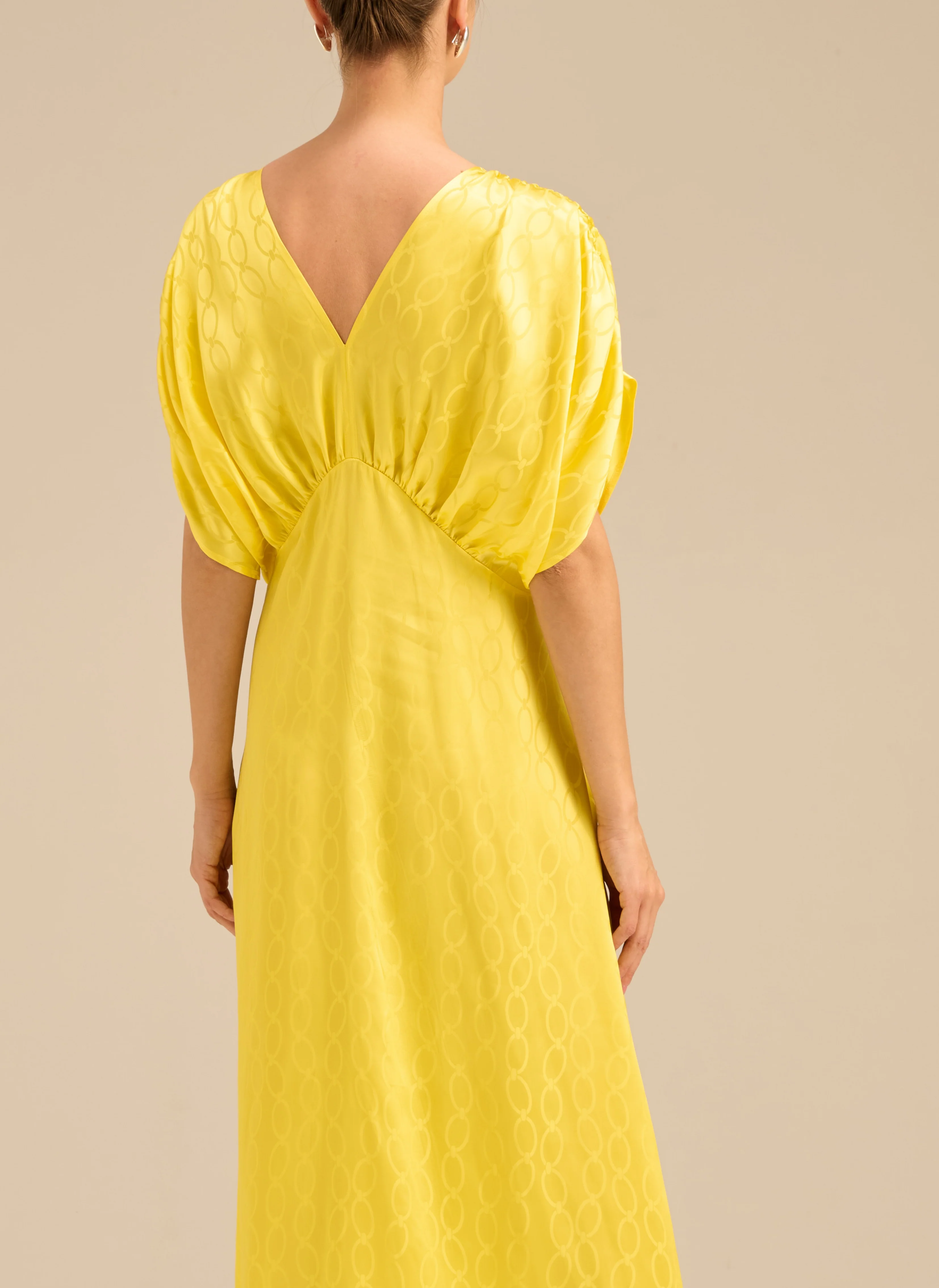 Sukienka Maeve maxi Żółta - Image 5